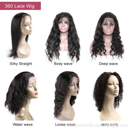 America Alibaba Virgin Bodywave Hd Lace Frontal Wigs For Sale Wholesale Cheap Prices 360 Wigs-nature For African Black Women